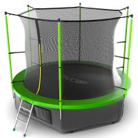 Батут EVO JUMP Internal 10ft (Green) с нижней сеткой